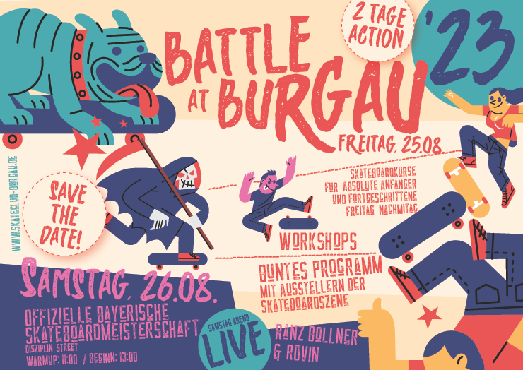 Battle at Burgau 2023 | Landesmeisterschaft Skateboard Bayern